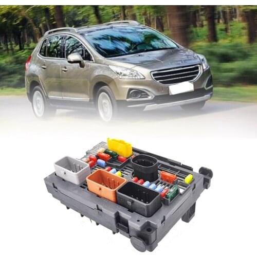 Car BSI Under Bonnet Fuse Box BSM R02 R19 for Peugeot 3008 407 Citroen C5 C4 PICCASO 9667044980 REF1847