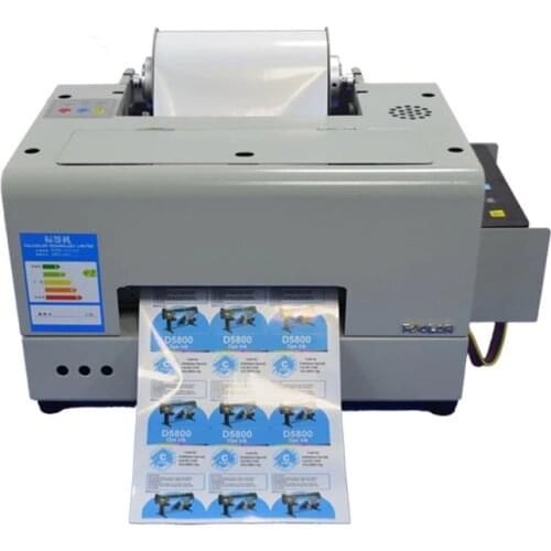 A4 Digital Inkjet Label Printer Roll To Roll Waterproof Label Sticker Printing Machine