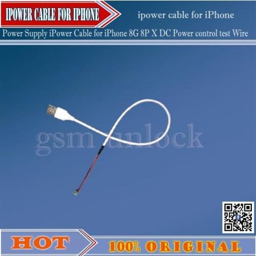 GSMJUSTONCCT iPower Cable for iPhone battery adaper for iphone 8G 8P X