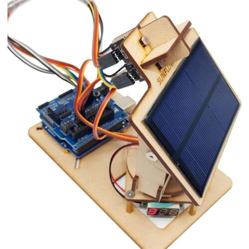 Smart Solar Small Production Of Power Generation For Tracking Equipment Suitable For Arduino Scientific Knowledge
