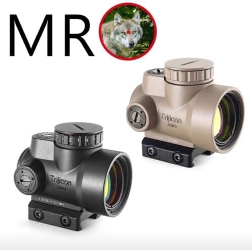MRO Red Dot Sight 2 MOA AR15 Tactical Optic Trijicon Hunting Scopes With Low and Ultra High QD Mount fit 20mm Rail
