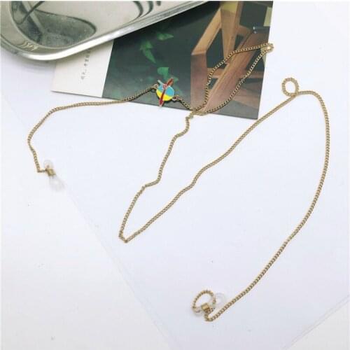 New Simple Sunglasses Strap Women Vintage Chain Holder Cord Lanyard Necklace Cute Glasses Necklace Female Eye Wear Accessories
