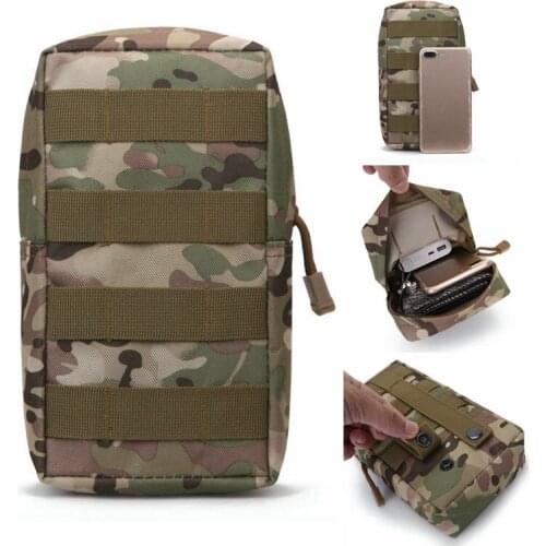 Molle Hunting Bags Pouch Military EDC Pack Molle Waist Belt Bag Tactical Waist Bag Outdoor Pouches Case Pocket Bag