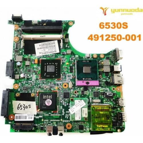 Original for HP 6530S laptop motherboard 6530S 491250-001 tested good free shipping