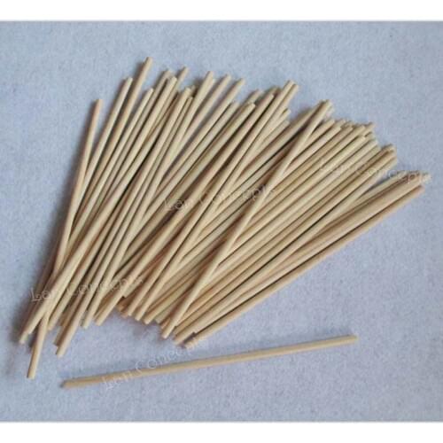 200x5mm Wood Natural Color Popsicle Sticks Round Lollipop Ice Cream Stick Kids DIY Crafts Tools - 200pcs/lot free shipping