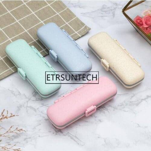 50pcs Plastic Pill Box Travel Pill Case Medicine Organizer Portable Outdoor Pill Container Storage Box