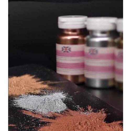 21.8g Hot Edible Flash Glitter Golden Silver Powder For Decorating Food Cake Biscuit Baking Supply cake decorating Christmas