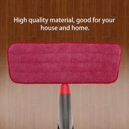 PREUP 3 Colors Replacement Microfiber mop Washable Mop head Mop Pads Fit Flat Spray Mops Household Cleaning Tools
