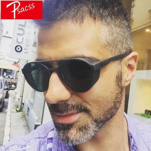 Psacss 2019 Steampunk Sunglasses Women Men Vintage Fashion Sun Glasses Brand Designer Mens Retro Mirror Lunette De Soleil Femme