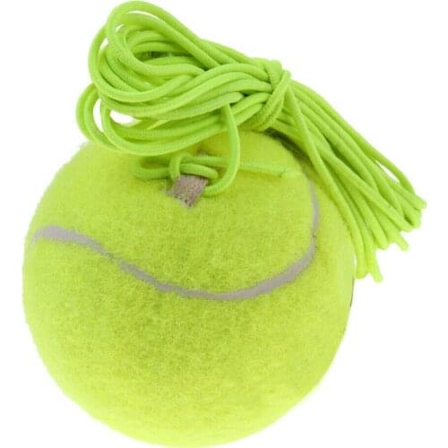 Tennis Trainer Tennis Ball Practice Single Self-Study Training Rebound Tool with Elasctic Rope SAL99
