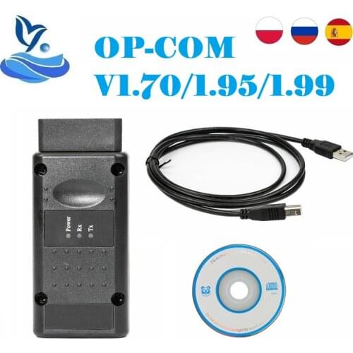 New OPCOM 2021 200603a OP COM V1.95 For Opel OPCOM V1.70 CAN BE Flashed Update PIC18F458 FTDI OP-COM OBD2 Code Reader OPCOM 1.99