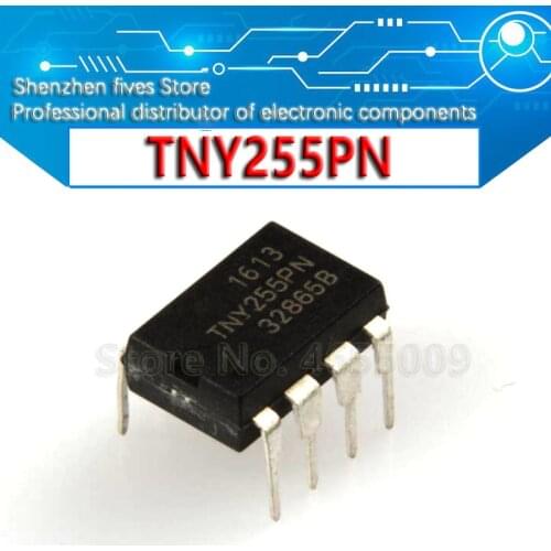 10PCS TNY255PN DIP8 TNY255P DIP TNY255 DIP-8 255PN new and original IC