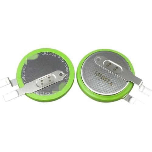 2pcs/lot CR2032B CR2032 3V High-Temperature mManganese Dioxide Car Tire Pressure Monitoring Button Battery CR2032HR