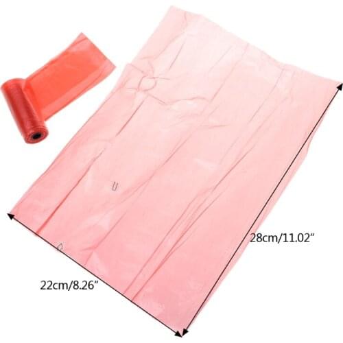 5 Roll Portable Baby Diaper Waste Bag Baby Strollers Disposable Garbage Bags D7YD