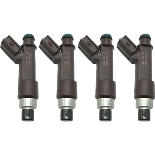 4Pcs Car Fuel injector for Toyota Tundra Sequoia Land Cruiser 4Runner GX470 LX470 4.7L OEM 23250-50080 23209-50080