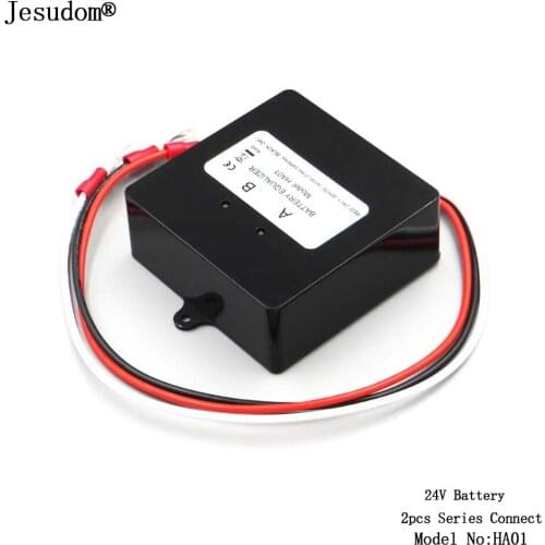24V 48V Battery Balancer battery equalizer HA01 HA02 Charger Controller for Lead Acid Battery Bank System Black