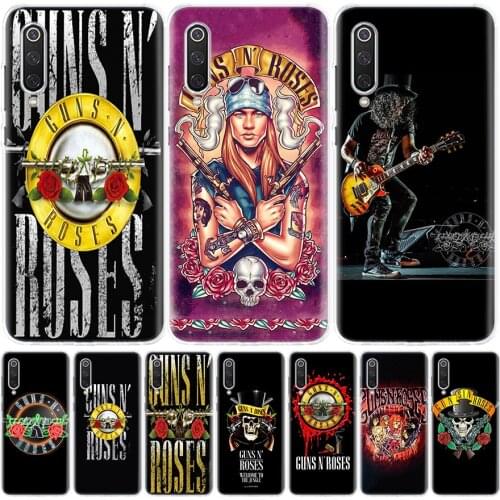Guns N Roses Phone Case for Xiaomi Redmi Note 9 9S 8T 8 7 8A 7 7A 6 6A 5 5A 4X S2 K20 K30 Pro Fashion Cover Coque