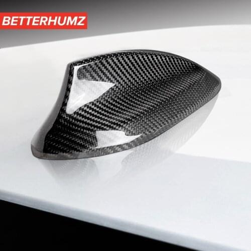 Carbon Fiber Car Roof Shark Fin Aerial Antenna Cover Car Styling For BMW E90 E92 E70 G30 F10 F20 F25 F30 M2 X4 X5 X6 Accessories