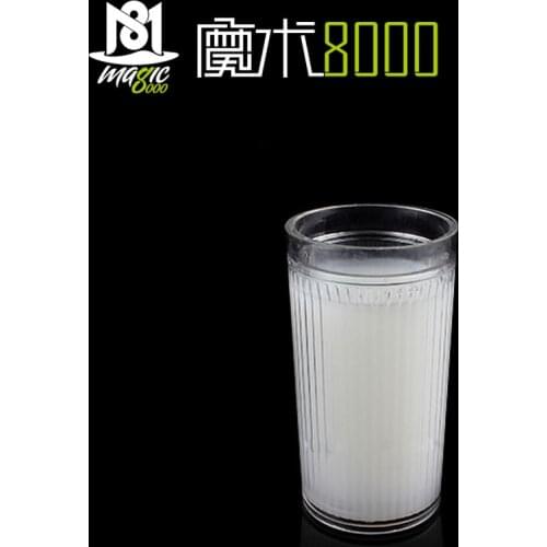Small Milk Glass Milk Disappears Magic Show Stage Street Magic Show Liquid Disappears Magic Cup
