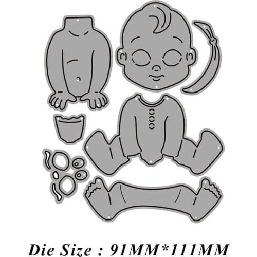 Infant Baby Metal Metal Cutting Dies 2021 New Diy Die Molds Scrapbooking Paper Making Die Cuts Crafts