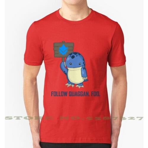 Quaggan Commander Cool Design Trendy T-Shirt Tee Quaggan Guild Wars Guild Wars 2 Tag Commander Fanart Fan Game Mmorpg