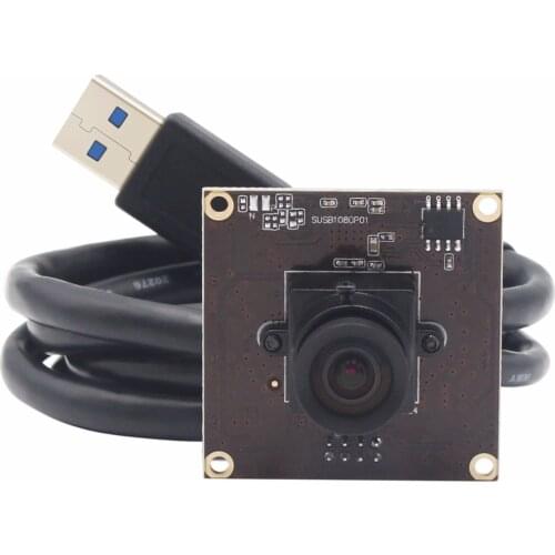Non Distortion USB3.0 camera module Sony IMX291 high fps MJPEG 50fps 1920*1080 mini usb3.0 webcam for Linux Android Windows