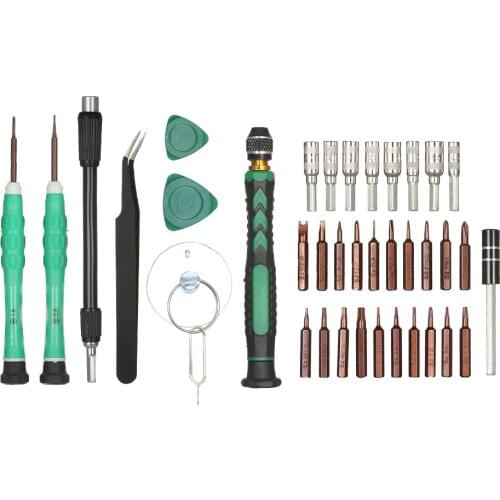 KKmoon 38in1 Precision Screwdriver Set Repair Tools Kit Torx Hex Slotted and Phillips Screwdrivers Set for Cellphone Laptop