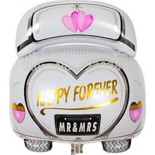 New Wedding Car Aluminum Film Balloons Wedding Party Wedding Room Decoration Car Cartoon Balloons