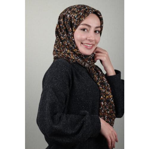 POLOİST LINEN FLAMLI SCARF DESEN-302 - RENK-15