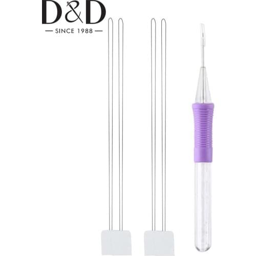 Multi-Color Magic Embroidery Pen Embroidery Stitching Punch Needle Cross Stitch Craft Weaving Tool Kit DIY Sewing Tool Sets