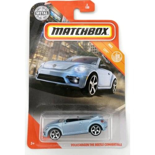 VOLKSWAGEN THE BEETLE CONVERTIBLE Matchbox Car 1:64 Metal Material Body Race Car Collection Alloy Car Gift