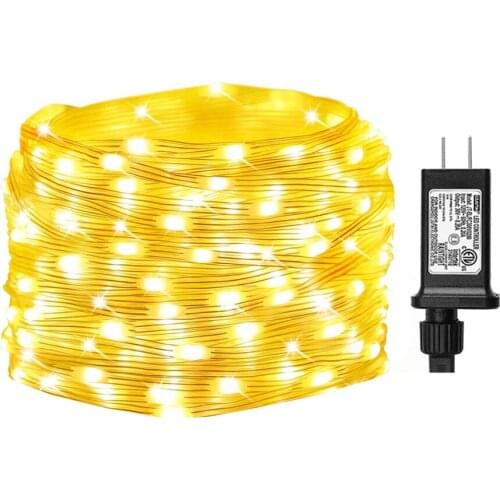 20M 50M 100M Outdoor LED Rope String Light Ultra Bright PVC Tube Fairy Garland Light for Xmas Garden Yard Path Tree Decor