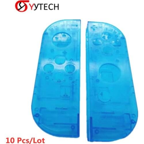 YYTECH 10pcs Transparent Housing Shell Inner Middle Frame Case for NS NX Nintendo Switch Replacement Parts