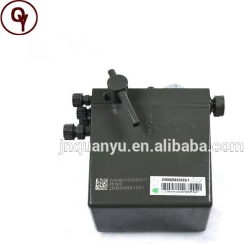 Sinotruk Howo t5g cabin parts truck parts electric oil pump WG9925823022