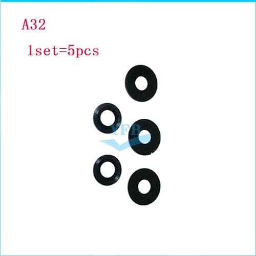 1set For Samsung Galaxy A32 4G A325 5G A326 A52 A72 A82 5G Back Rear Camera Glass Lens Cover With Glue