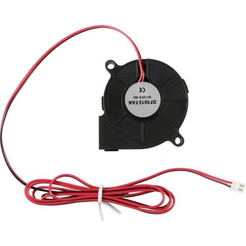 1Pc DC 12V/24V 50mm Blow Radial Cooling Fan Hotend Extruder For RepRap 3D Printer Accessories Cooler Fans