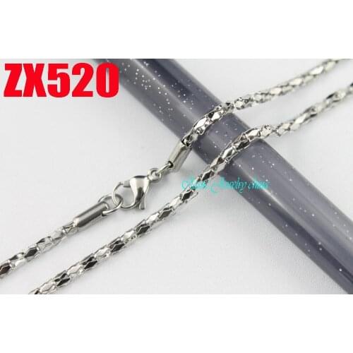 2.5mm Lantern chain stainless steel necklace fashion Sweater chain punk jewelry 20pcs ZX520