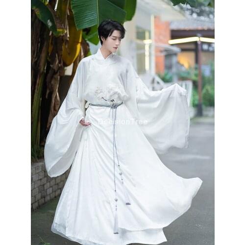 2021 womens hanfu robe costume traditional chinese fairy costumes chiffon hanfu robe princess stage performance clothing