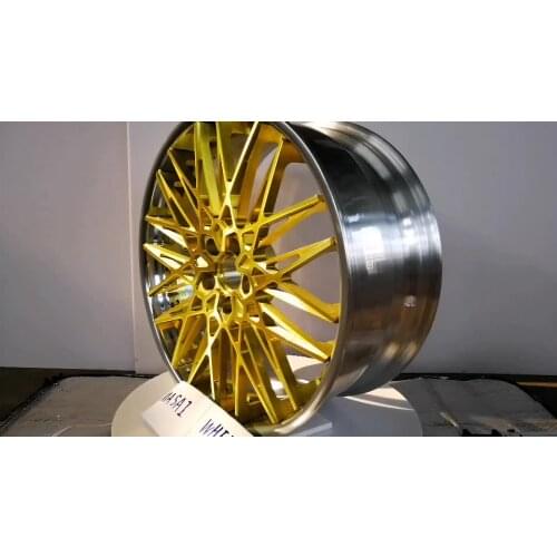 24inch aluminum car alloy rims forged wheel for sale