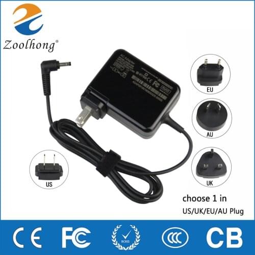 For Lenovo 20V 3.25A 45W ldeapad 100S-14 15 Yoga510 710S 310S-14 laptop AC power adapter charger 4.0mm*1.7mm AU/EU/UK Plug