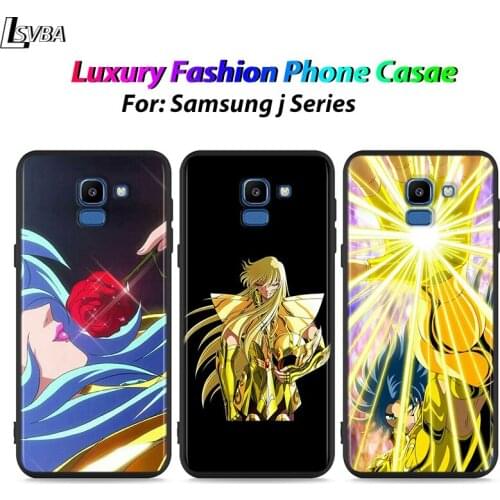 Black Shell Falls Saint Seiya Shiryu Anime for Samsung Galaxy J7Duo J2 J4 Core J6 J4 Plus J8 J3 J7 J5 Prime 2018 2017 Phone Case