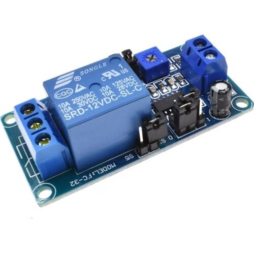 DC 12V Delay Relay Delay Turn on / Delay Turn off Switch Module with Timer #S018Y# High Quality