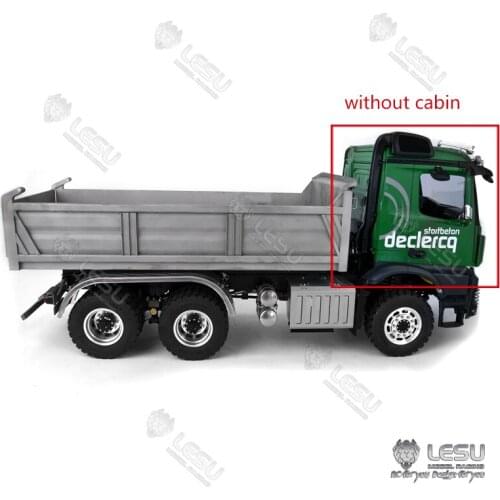 LESU 1/14 RC 3363 3348 6*6 Dumper Truck Hydraulic System Motor W/O Bz Cabin TH15857-SMT2
