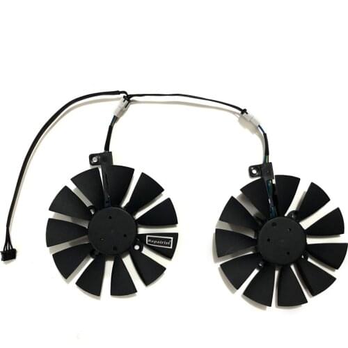 FDC10U12S9-C Cooler Fan For ASUS EX-GTX1070-O8G DUAL-RX480-O4G EX-RX570-O4G VGA GPU GTX 1070 RX 480 570 Graphics Cards Cooling