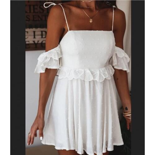 Imcute Off-the-shoulder Summer Dresses