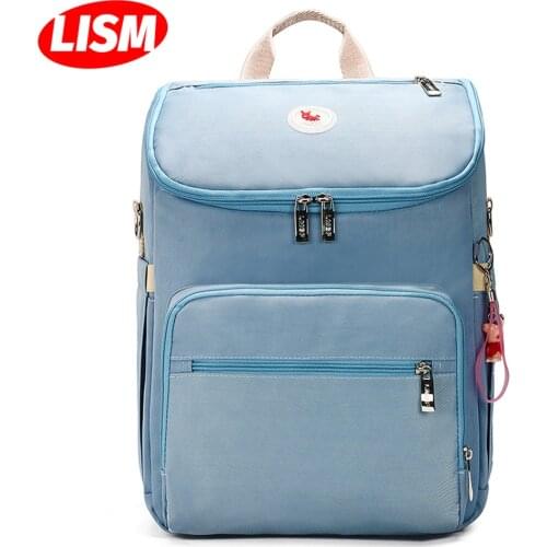 Large Capacity Bag Multi-function Backpack Bag Waterproof Outdoor Travel Diaper Bags For Baby Care Versatile Bag For Girl School