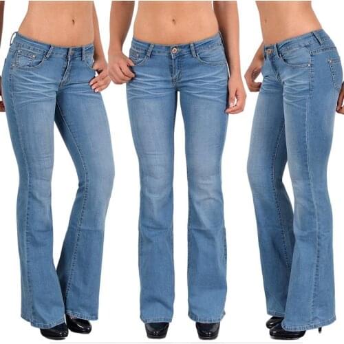 Женские джинсы клеш Naiveroo China At AliExpress