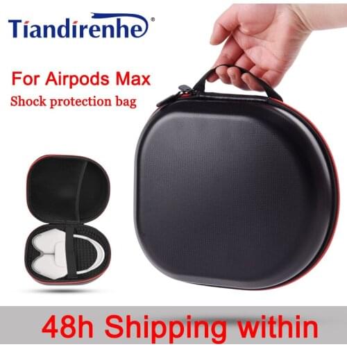 New bag For Airpods Max pu Luxury Shockproof Portable New Headphones Box for Air Pods Waterproof and Dustproof Pouch Case Cover