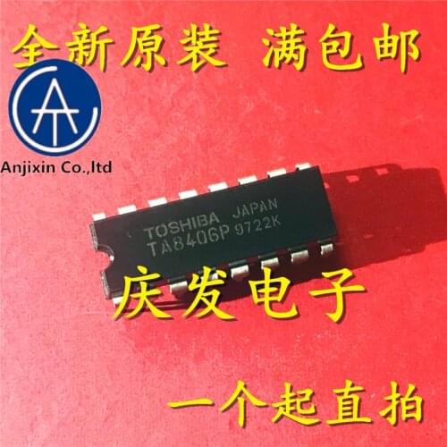 10pcs real new and orginal real stock TA8406P DIP16