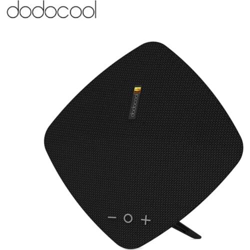 Dodocool Hi-Resolution Rechargeable Stereo Wireless Speaker with Built-in Microphone TF Card Slot USB Input 3.5mm Auxiliary Port